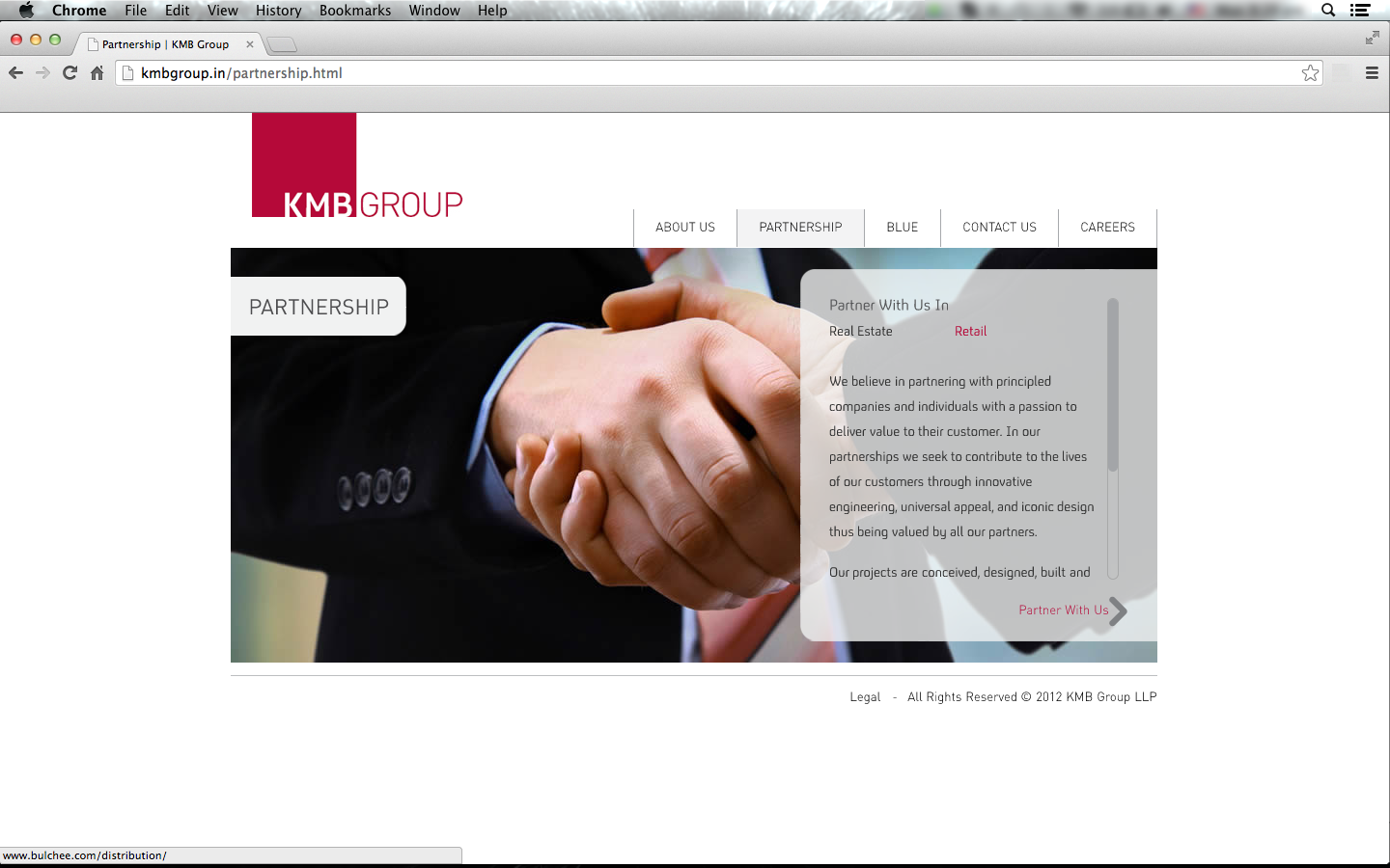 KMB Group Website: Partner with Us